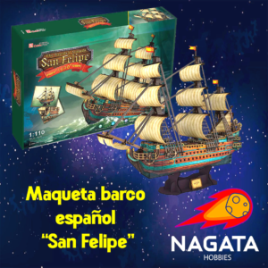 Maqueta Barco Español "San Felipe"