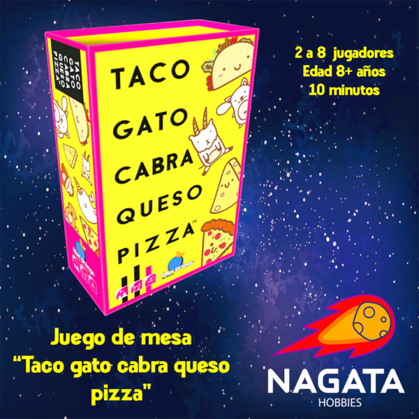 Taco Gata Cabra Queso Pizza